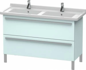 XL653800909 X-Large Тумбочка напольная Светло-голубой матовый декор