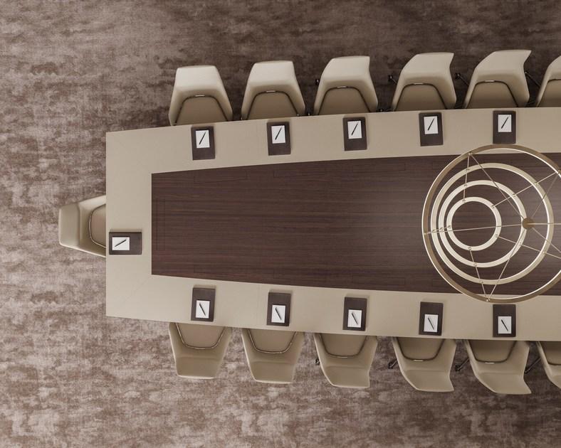 PROF Овальный стол для совещаний из дерева Bespoke conference tables sun-id-1485459 - Вид №2