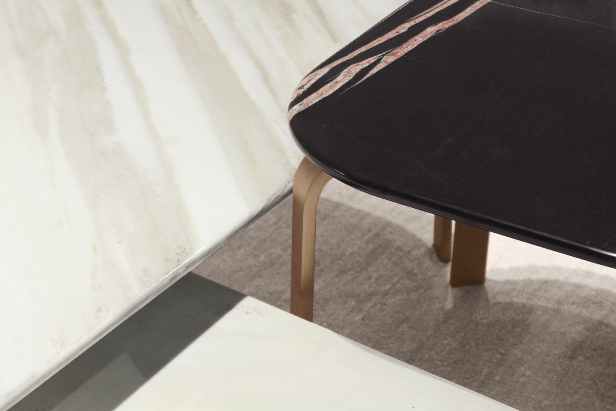 Квадратный кожаный журнальный столик Formitalia ARCH-00056789 - Вид №9