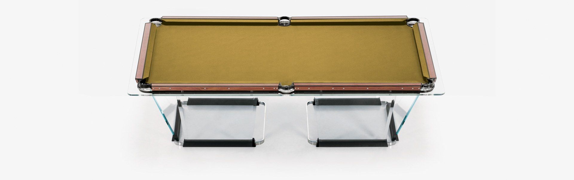 Бильярдный стол из закаленного стекла с грецкими орехами Teckell T1.3 ARCH-00109158 - Вид №9