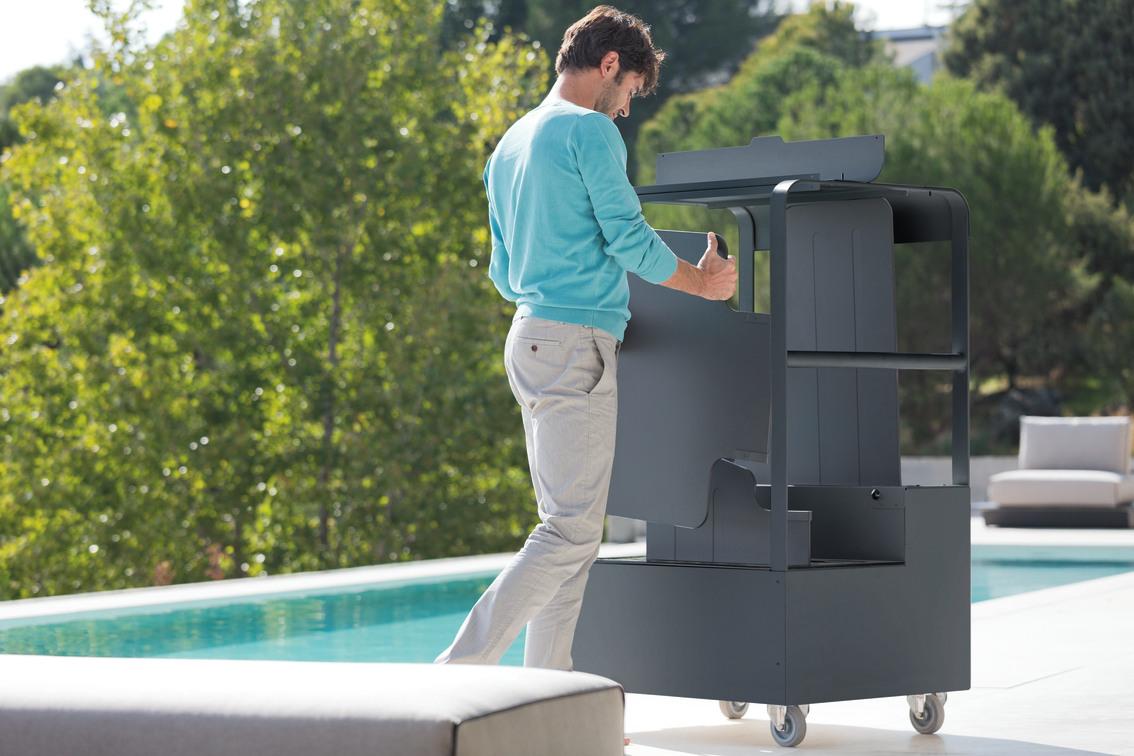 MNST392 Тележка для спинок лава f10 Manutti Air - Вид №2