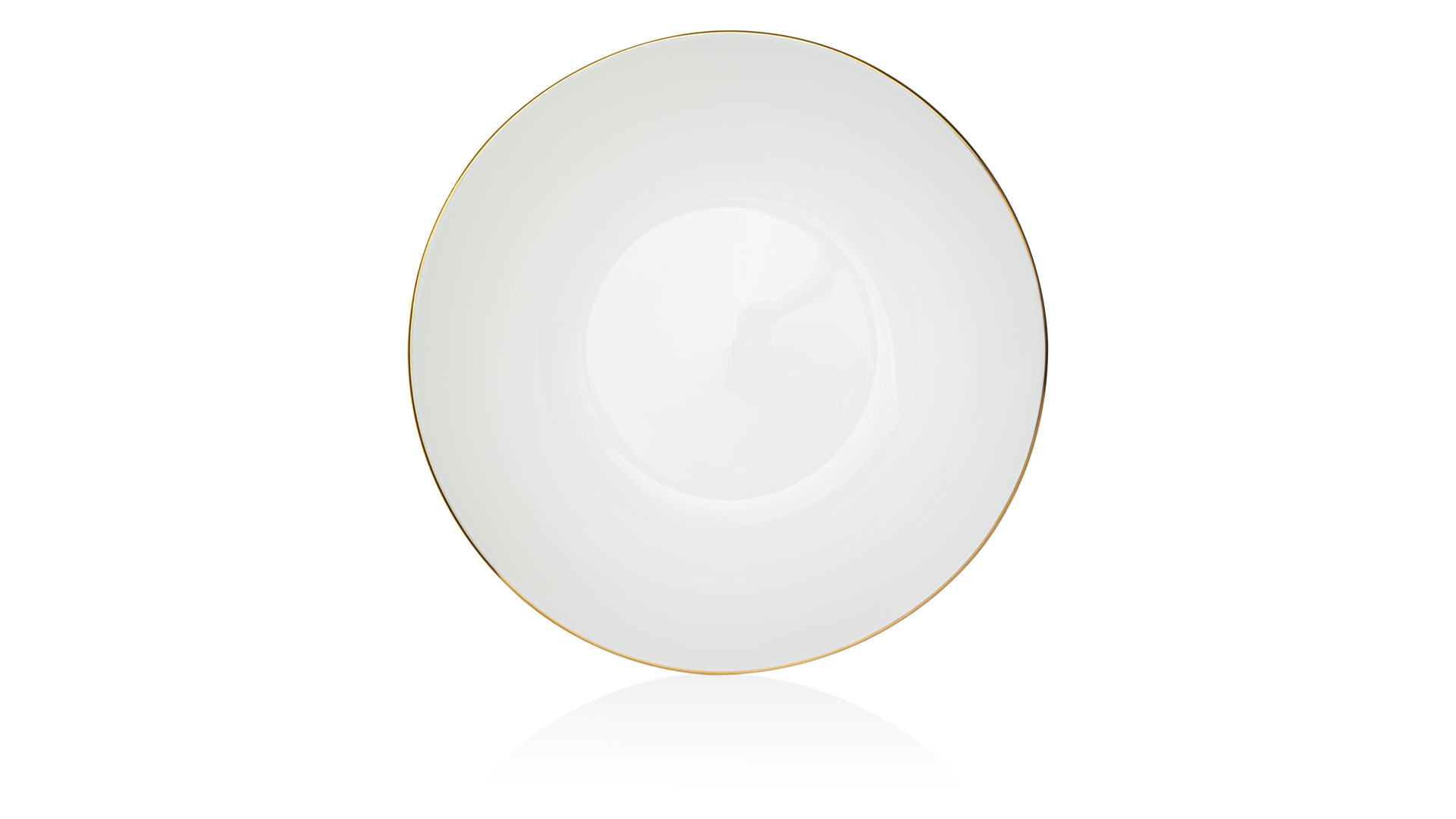 10628663 Noritake Салатник Noritake "Трефолио,золотой кант" 22см Фарфор костяной  - Вид №2