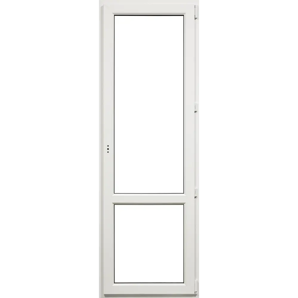Балконная дверь ПВХ Deceuninck 2180x670 мм (ВxШ) правая поворотная двуxкамерный стеклопакет белый/белый 17930634 STLM-2068027 