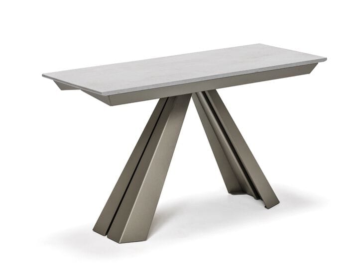 Выдвижная консоль из стали и дерева Cattelan italia CONVIVIUM ARCH-00123590