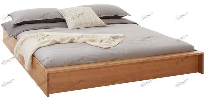 Müller Small Living Двуспальная кровать из дуба Flai Fla20-180-em