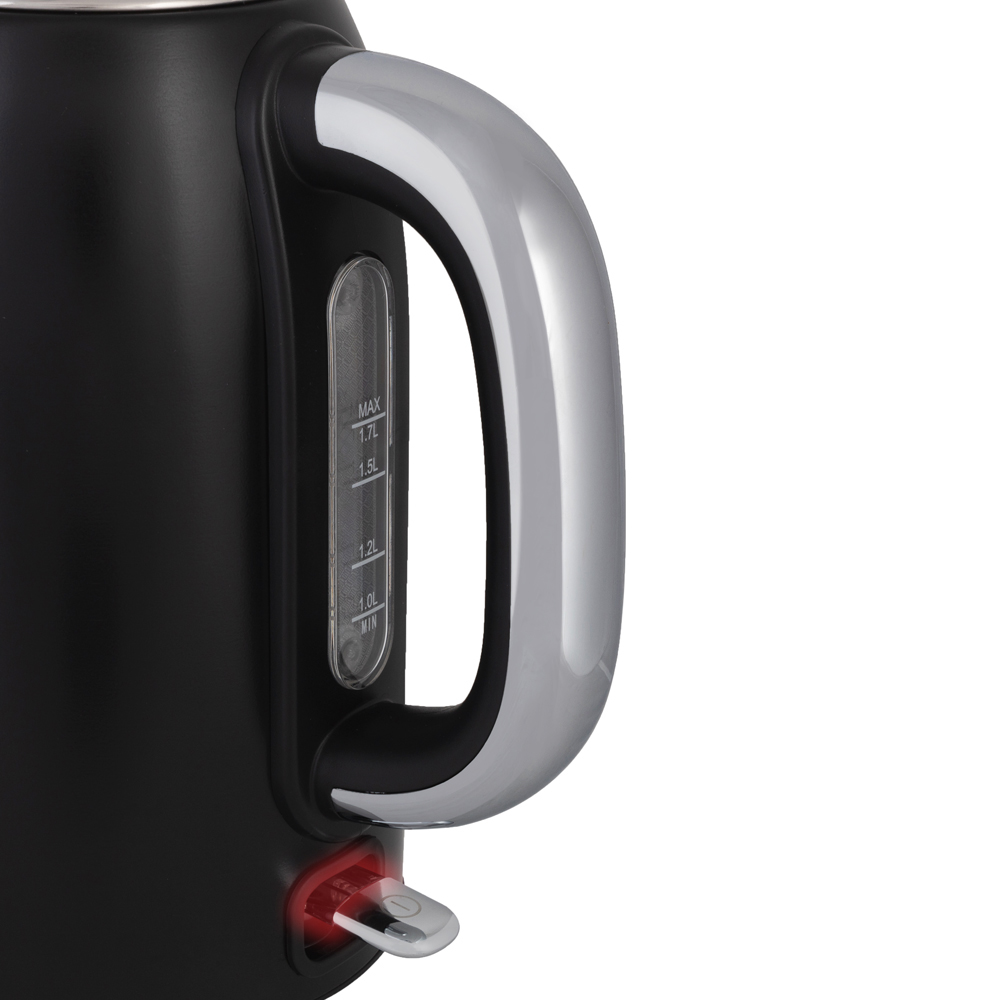 9905706 Электрочайник Endever Skyline KR-256S черный STDN-0072120 - Вид №2