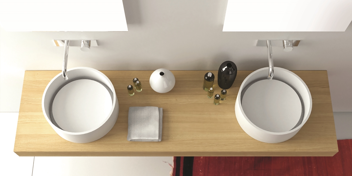 LJ070140 Накладная раковина на столешницу  овальная MOMA Design  - Вид №1