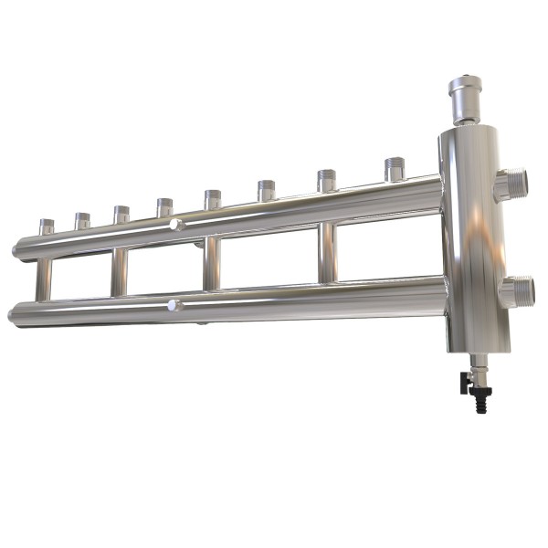 Купить Распределительный коллектор с гидрострелкой 120 кВт, 4+1 контур Прокситерм GSK4041 - Вид №2