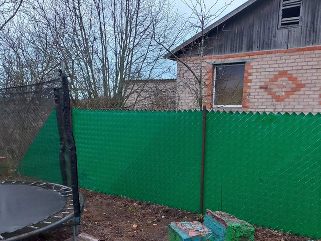 Заборная лента серая 55 мм Геопластборд GPBST-173 - Вид №7