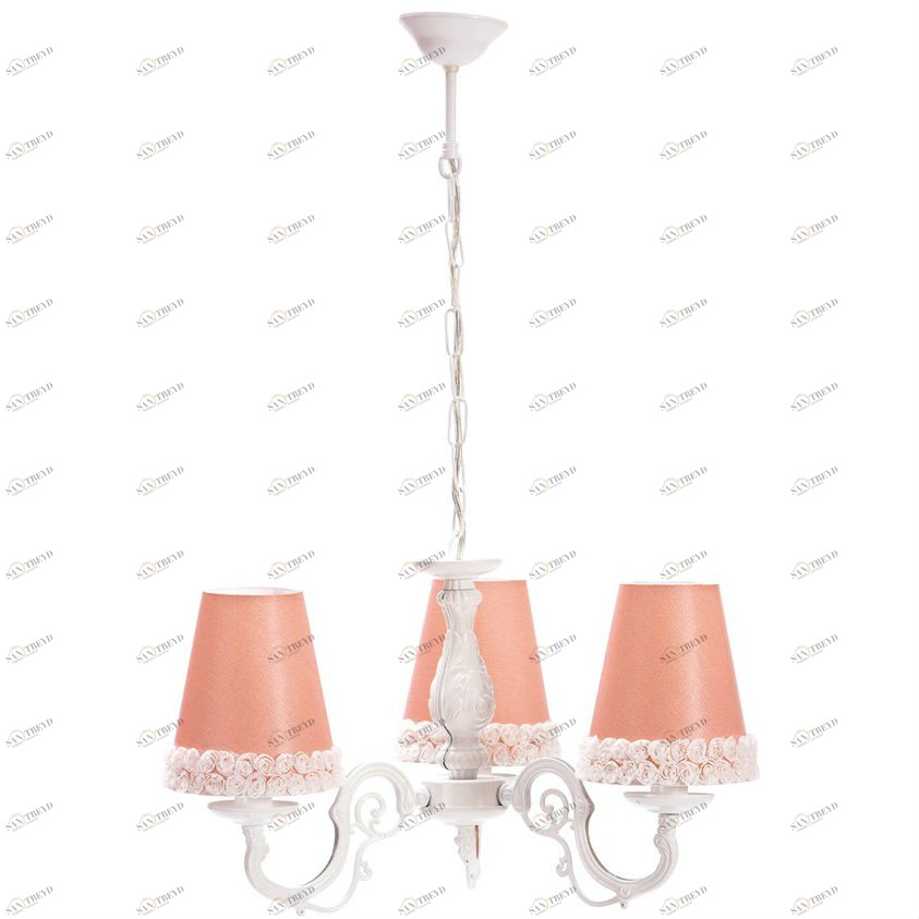 Люстра детская персиковая Dream CILEK ROMANTIC 00-3832365 Розовый Santreyd