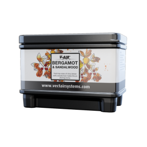 V-SOLIDP BERGAMT VECTAIR SYSTEMS Профессиональный картридж ароматизатор воздуха V-Air Solid Plus Бергамот и сандал Черный (упаковка)