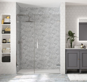 Дверь в нишу GHF1300H L или R Merlyn Arysto Хромированный