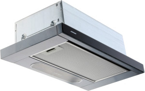 1106501 Вытяжка телескопическая Jetair ORION LX/GR/F/60/VT серебристый/черный