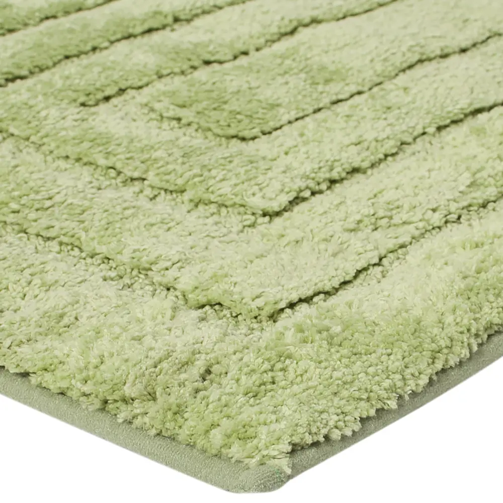 Коврик для ванной комнаты Grampus 45х65 см цвет салатовый STLM-2130769 - Вид №2