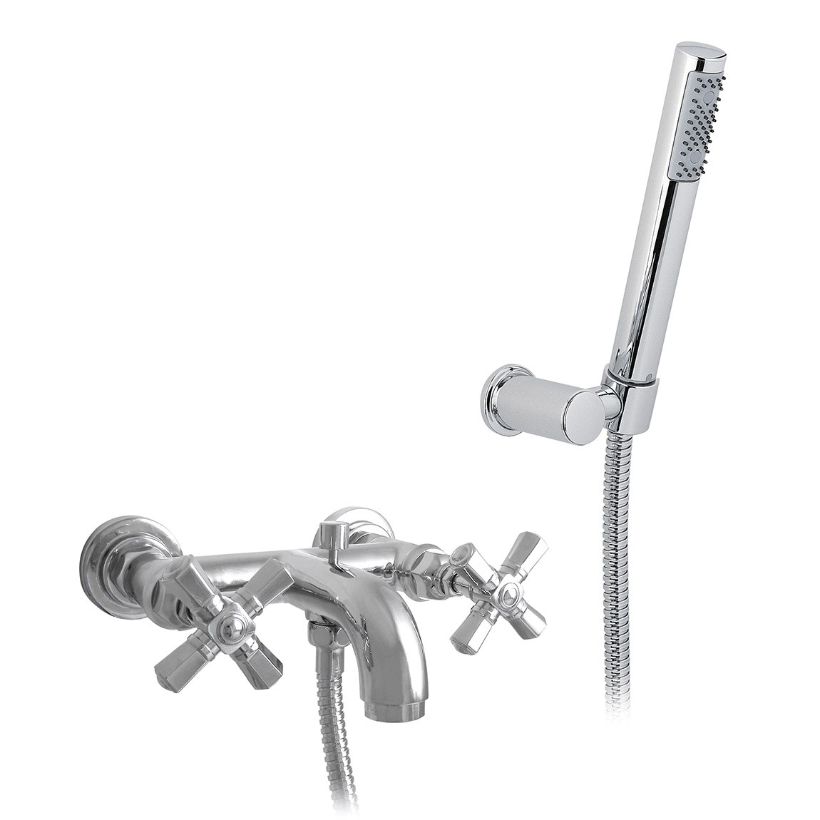 2302 Комплект ванны с дуплексным душем Nicolazzi Series Agorà 