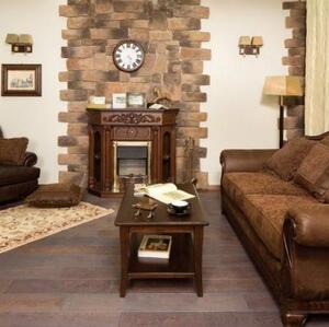 Инженерная доска Montblanc Дуб/Дуб Эль Каса Дуб с брашью (Текстурированная) 500-1800х180 мм.