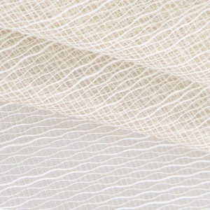 Тюль 1 м/п Однотонный 36009 сетка фэнтези 295 см цвет шампань