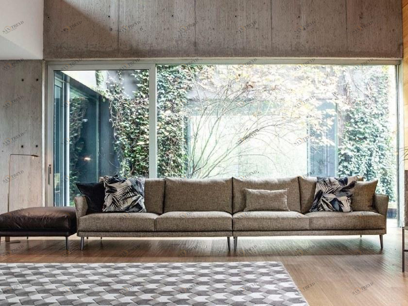 Twils Lounge 4-х местный тканевый диван Finn sun-id-1425701