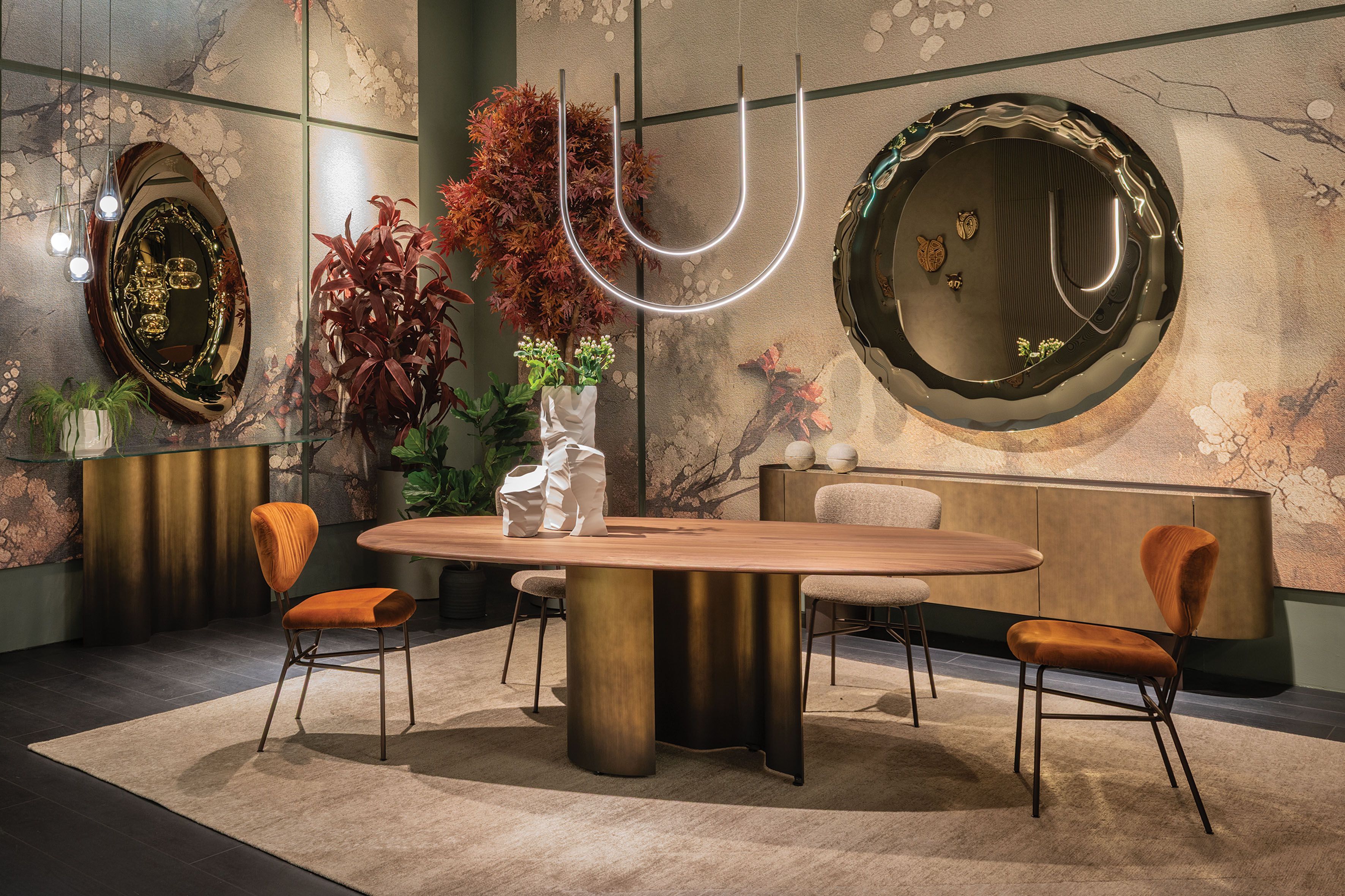 Керамический обеденный стол со скульптурной основой Cattelan italia Papel ARCH-00081911 - Вид №3