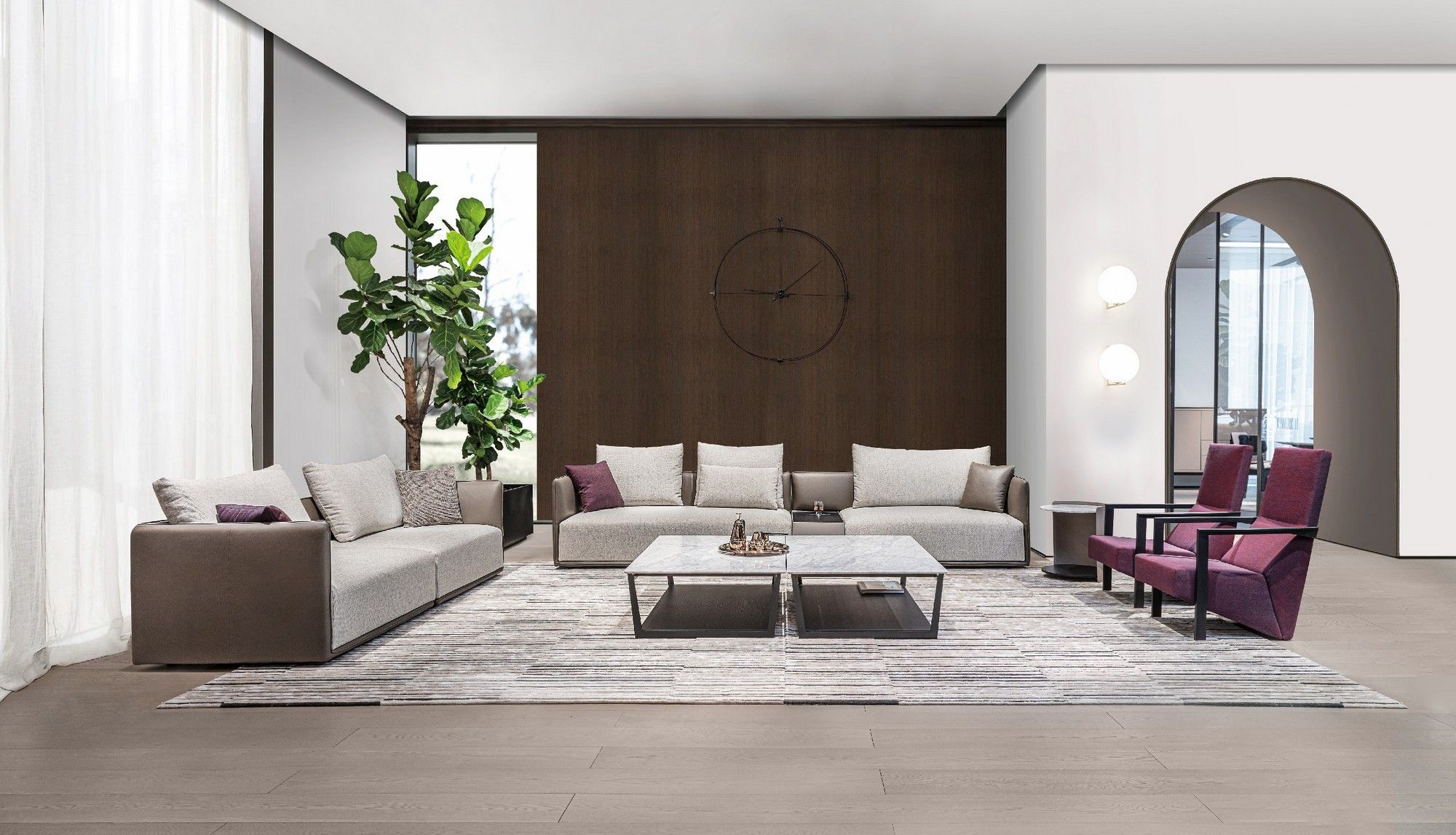 Модульный тканевый диван CAMERICH ELAN ARCH-00031001 - Вид №4