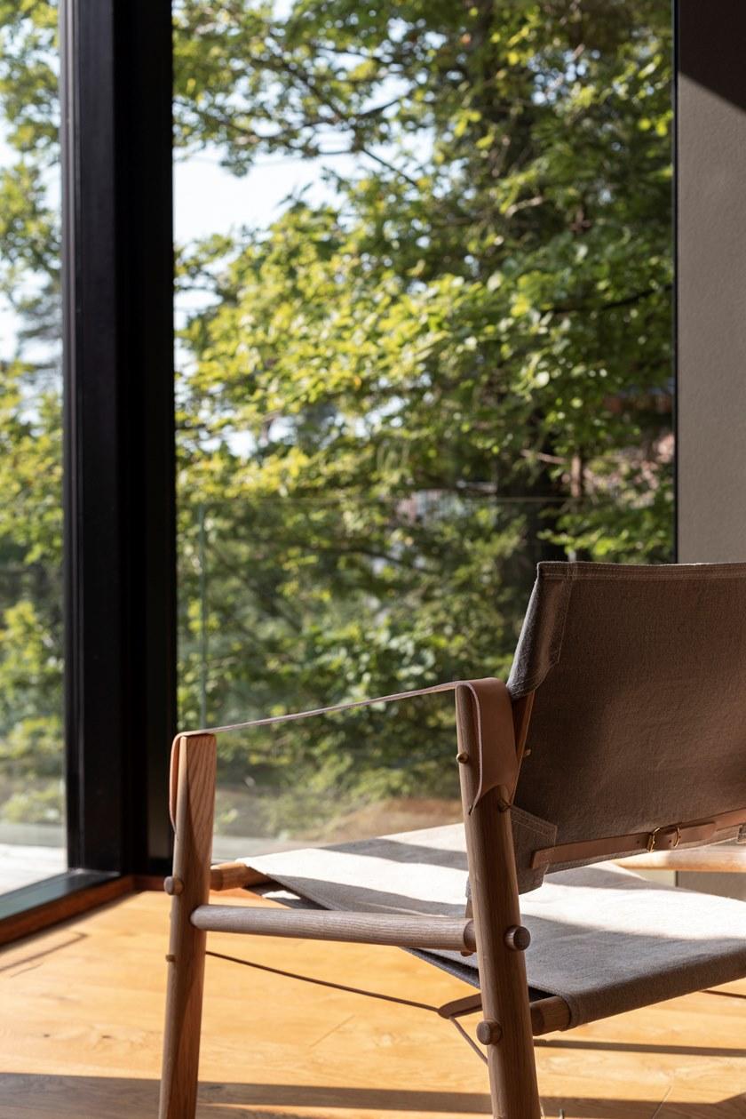 We Do Wood Кресло с подлокотниками из дерева и ткани  3070101  - Вид №12