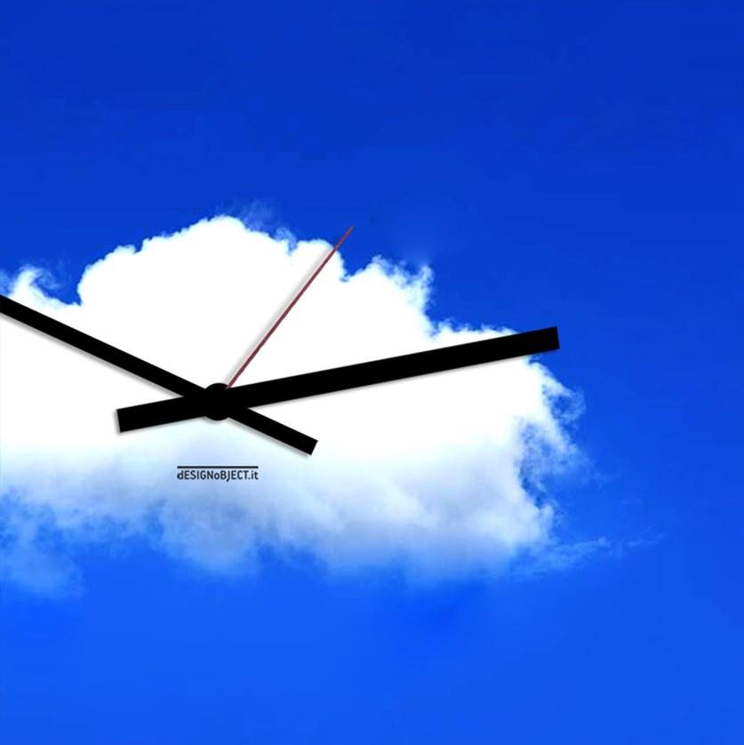 Designobject.it Настенные часы из штампованного листового металла  It648  - Вид №3