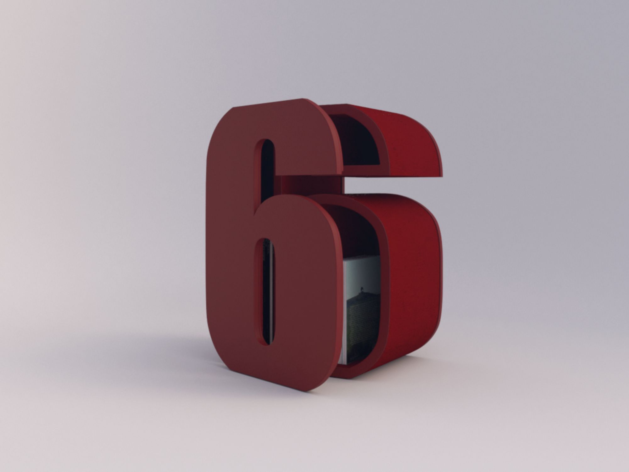 Мебель контейнеры в бетонной конструкции Voltan 555 ARCH-00065661 - Вид №50