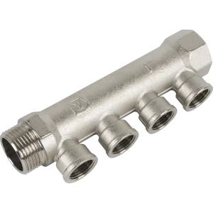Коллектор с внутренней резьбой Valtec на 4 выхода 1"x1/2" VTc.550.N.0604 10489989 STLM-2128799