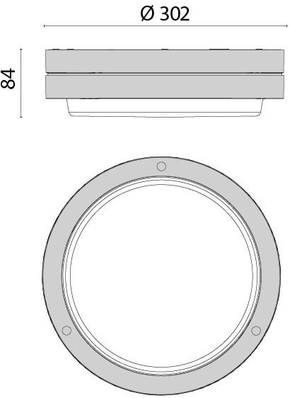 PERFORMANCE iN LIGHTING Светодиодный настенный светильник / потолочный светильник sun-id-1376068 - Вид №3