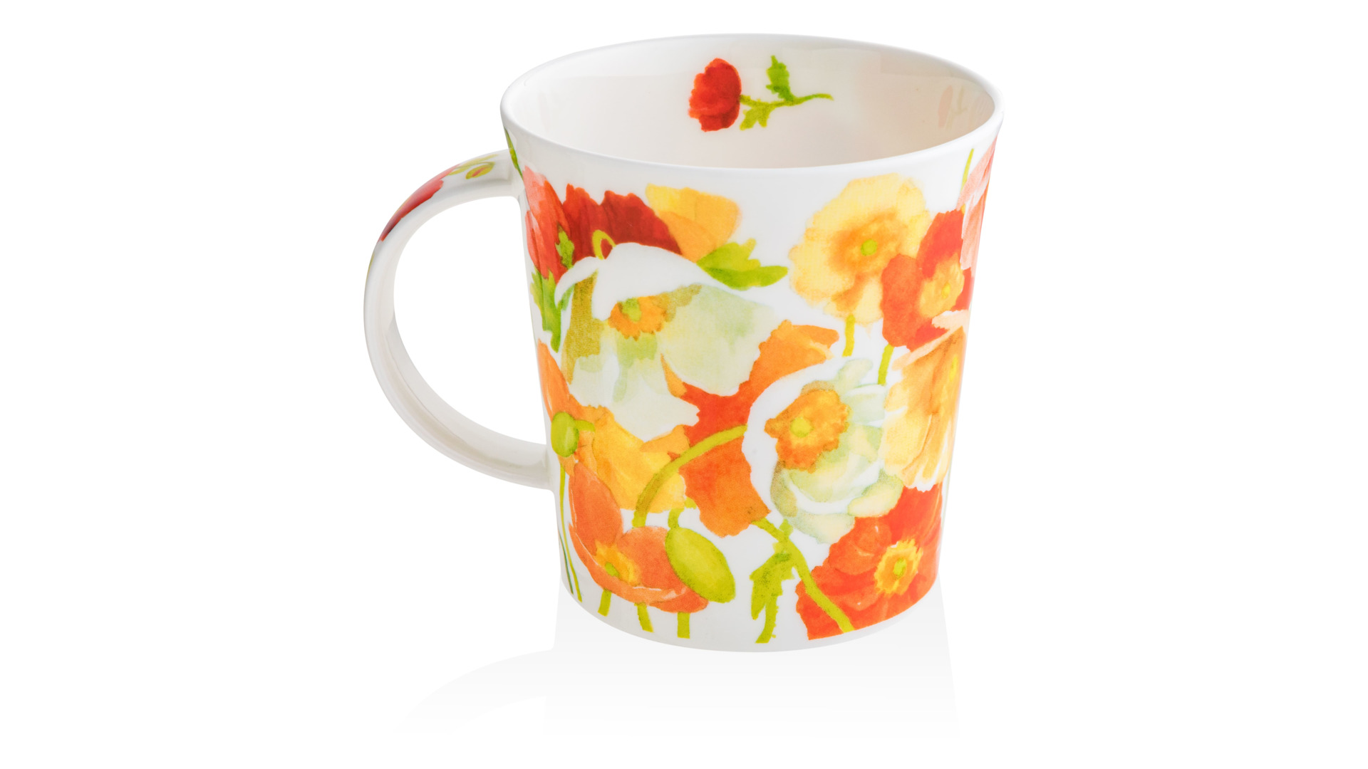 10671208 Dunoon Кружка Dunoon "Красивый сад.Цветы.Ломонд" 320мл Фарфор костяной  - Вид №2