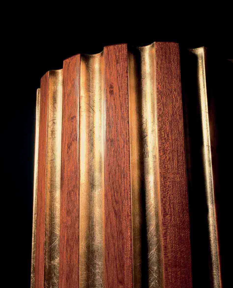 Колонна из красного дерева в стиле ампир OAK Галерея ARCH-00063029 - Вид №1