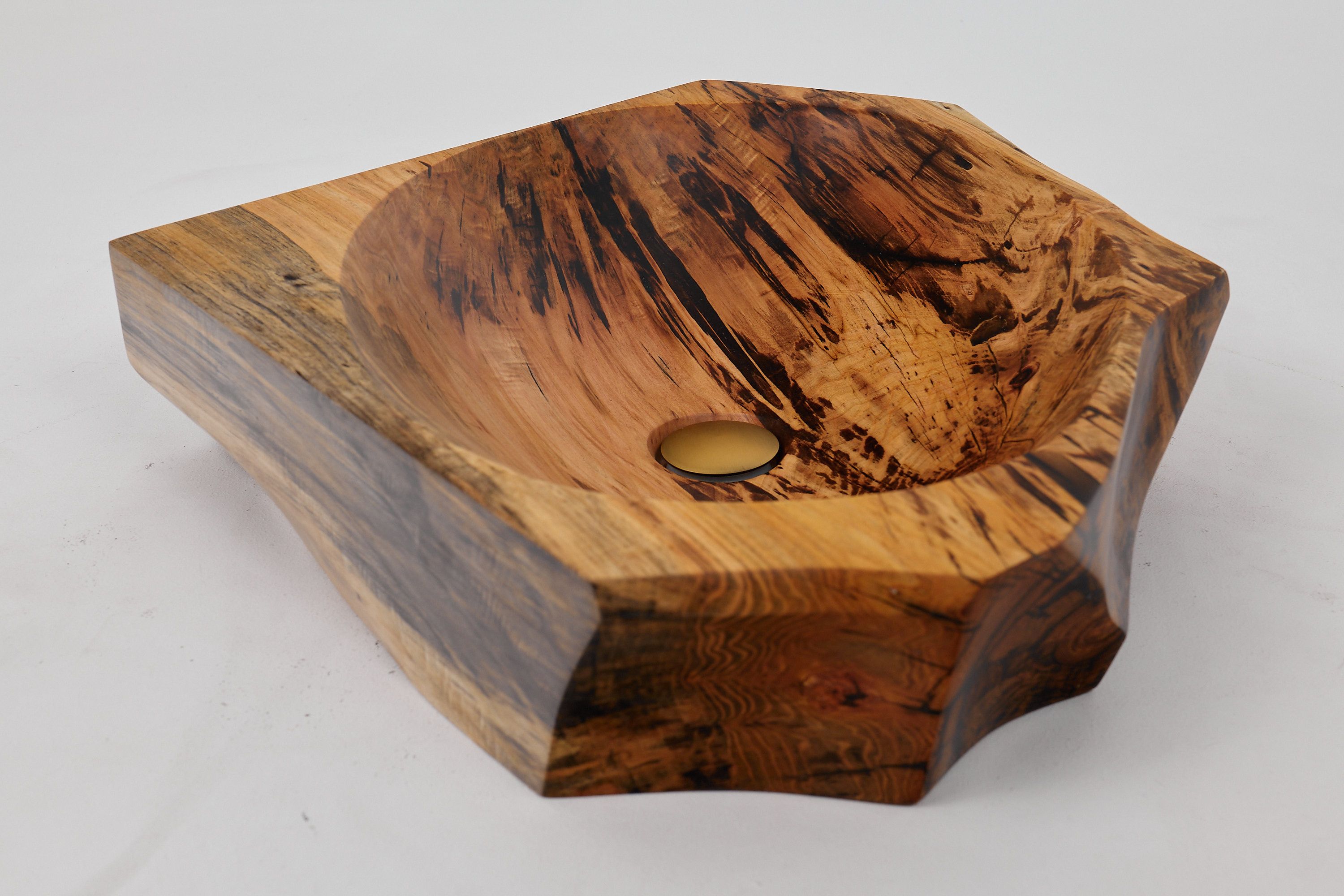 Твердая деревянная раковина / умывальник Logniture Banik ARCH-00024933 - Вид №7