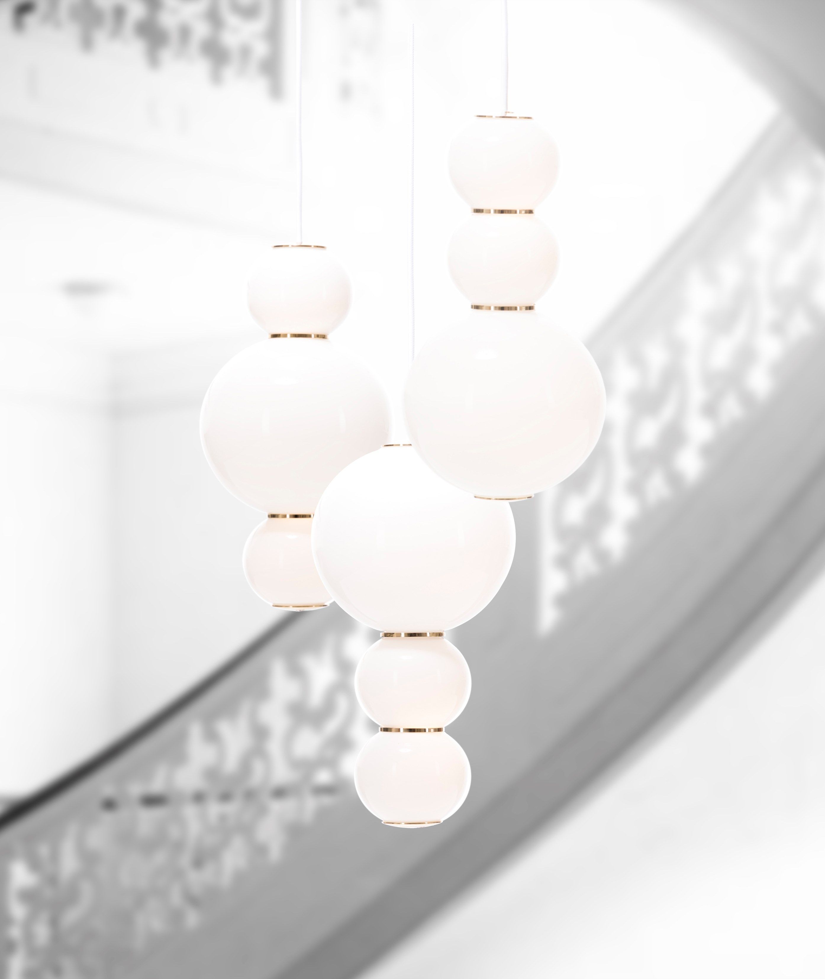 Стеклянный светодиодный подвесной светильник Formagenda ARCH-00085225 - Вид №7