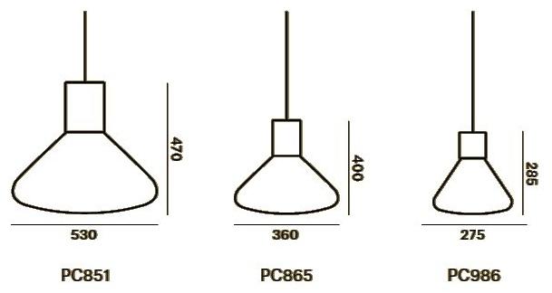BROKIS Светодиодная подвесная лампа из дутого стекла Muffins Pc851/pc865/pc986 - Вид №6