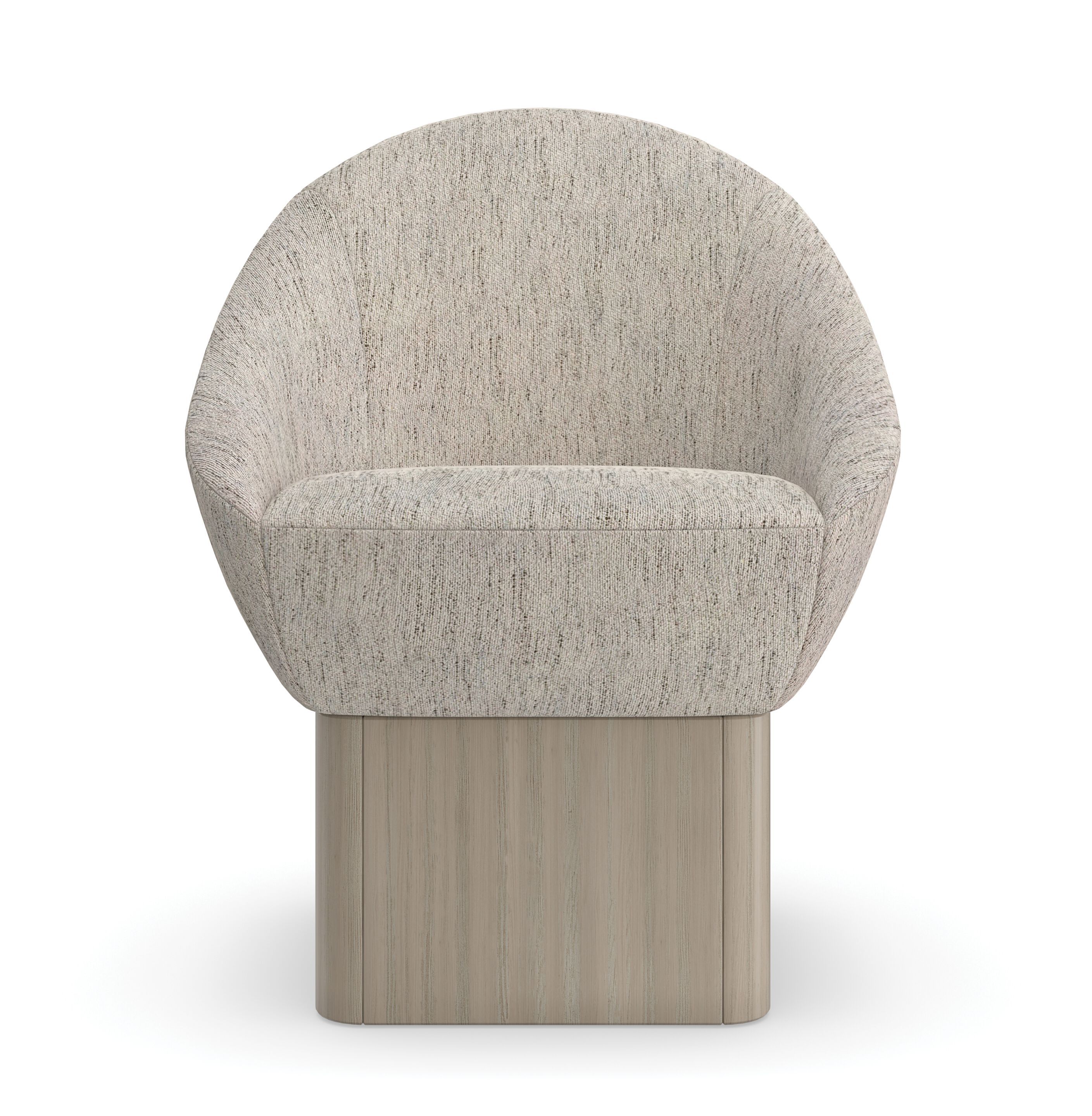 Мягкий тканевый стул с подлокотниками Caracole PALMA ARCH-00122235 - Вид №1