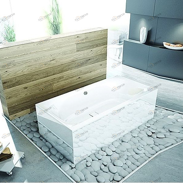 Ванна THASOS 200 см с аэромассажем Deluxe HOESCH 3742