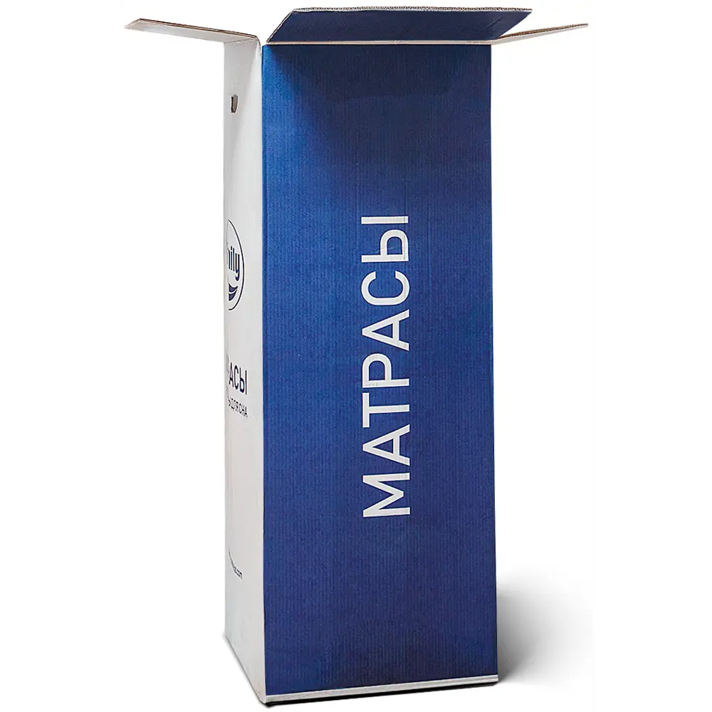 Матрас Фэмили Oxford 90x24x200 см средняя жесткость цвет белый 82703739 STLM-2116496 Santreyd  - Вид №4