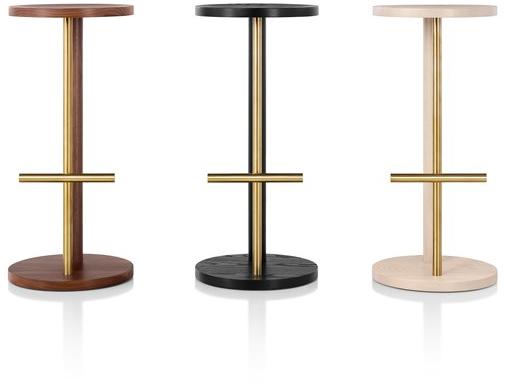 Herman Miller Высокий деревянный табурет с подставкой для ног Spot sun-id-1381436 - Вид №4