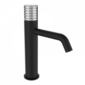 75540752 PREMIUM Черный XL Умывальник смеситель Черный-Хром GRB MIXERS