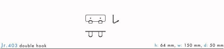 Вешалка для одежды / вешалка для халата из алюминия Inno Jr ARCH-00046202 - Вид №2