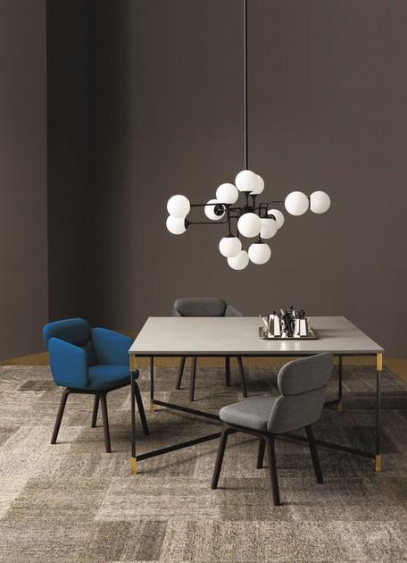 arflex Квадратный мраморный стол Match sun-id-1423621 - Вид №3