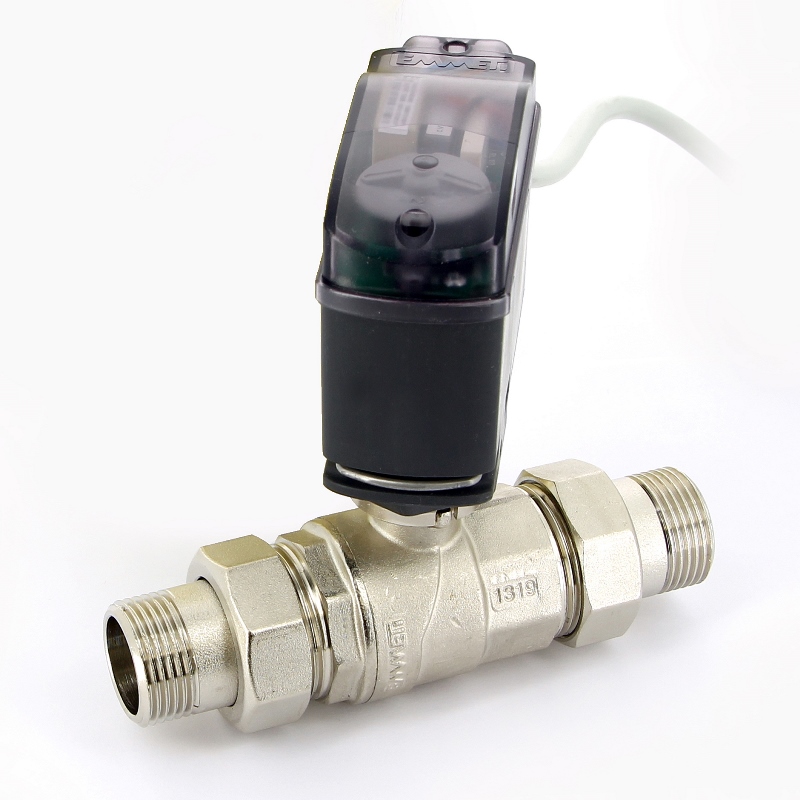 Кран шаровой с разъемными соединениями НН двухходовой MODULO COMPACT с сервоприводом EMMETI 1" 01425804 - Вид №1