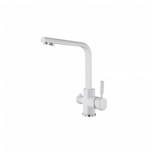 GZ 16034F Смеситель для кухни с подключением к фильтру с питьевой водой Ganzer Белый