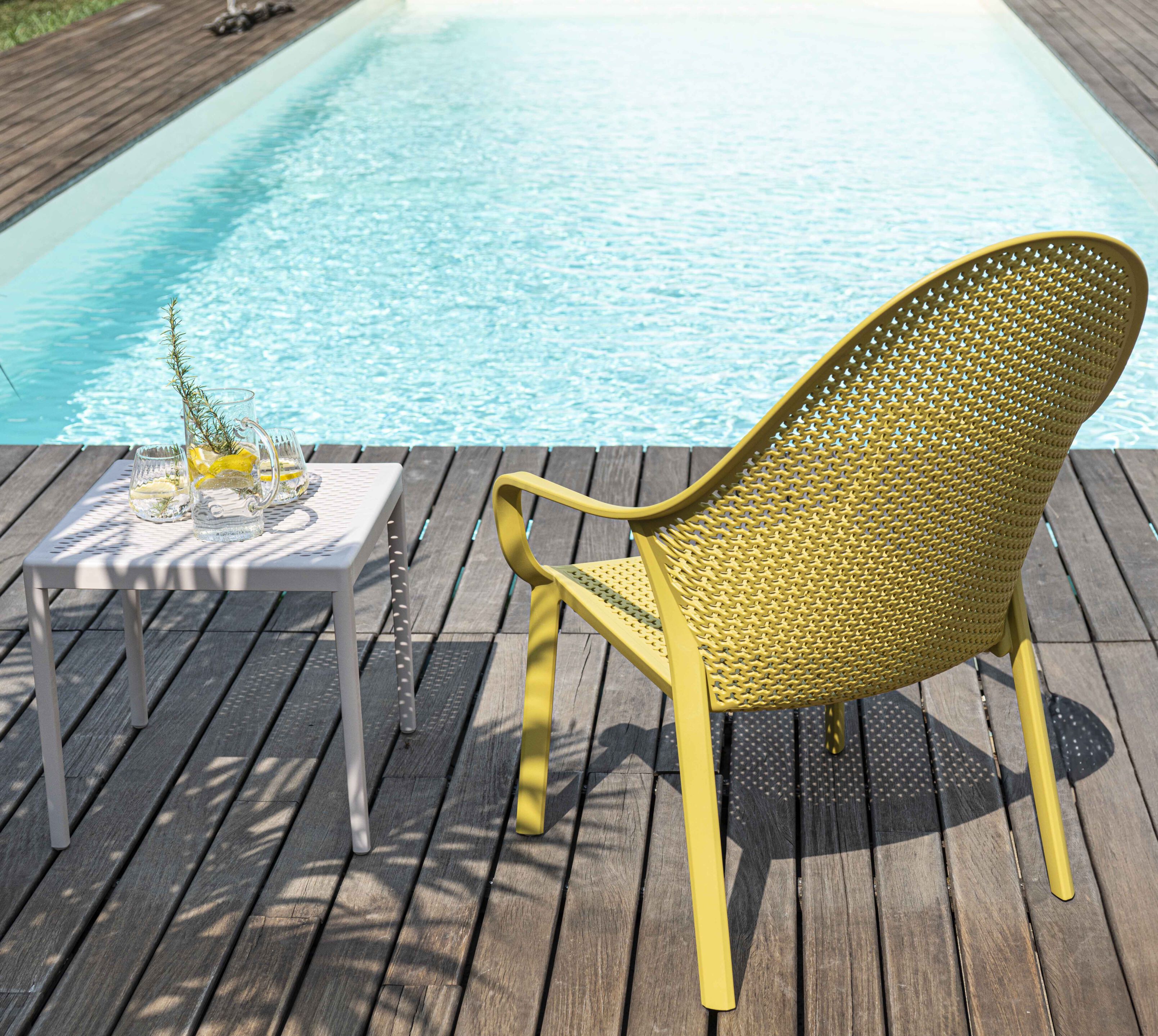 Кресло из инженерного пластика с подлокотниками GABER Gianet ARCH-00095037 - Вид №6