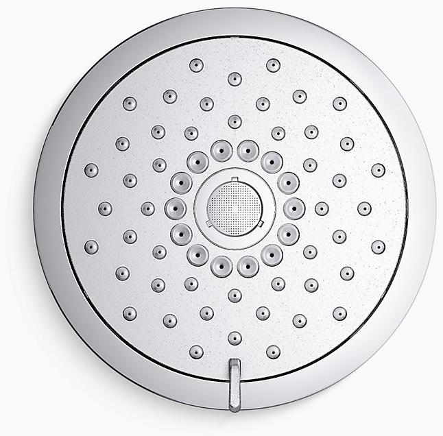 KOHLER Многофункциональная насадка для душа Forté 2,5 галлона в минуту с технологией всасывания воздуха Katalyst K-22169-BN  - Вид №2
