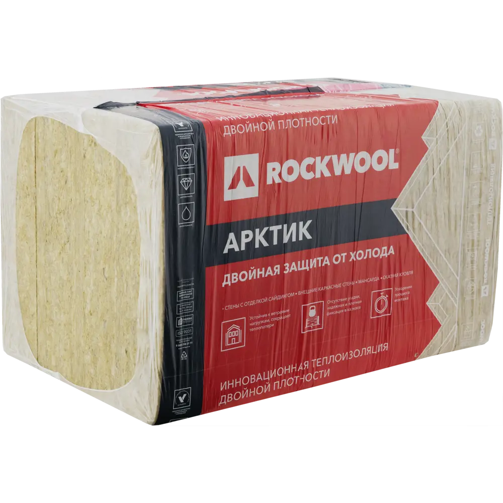 Rockwool Арктик: двухслойные плиты для комплексного утепления конструкций 82699181 STLM-0034355