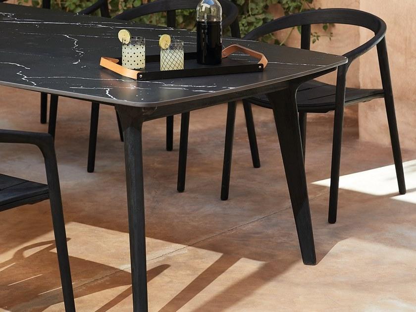 MANUTTI Прямоугольный керамический садовый стол Torsa sun-id-1514380 - Вид №4