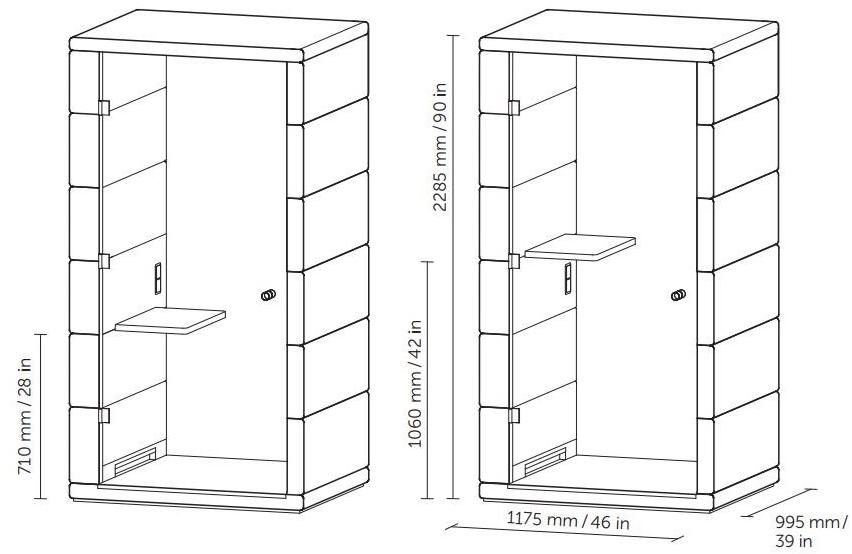 SilentLab Мультимедийная акустическая офисная будка sun-id-1426285 - Вид №11