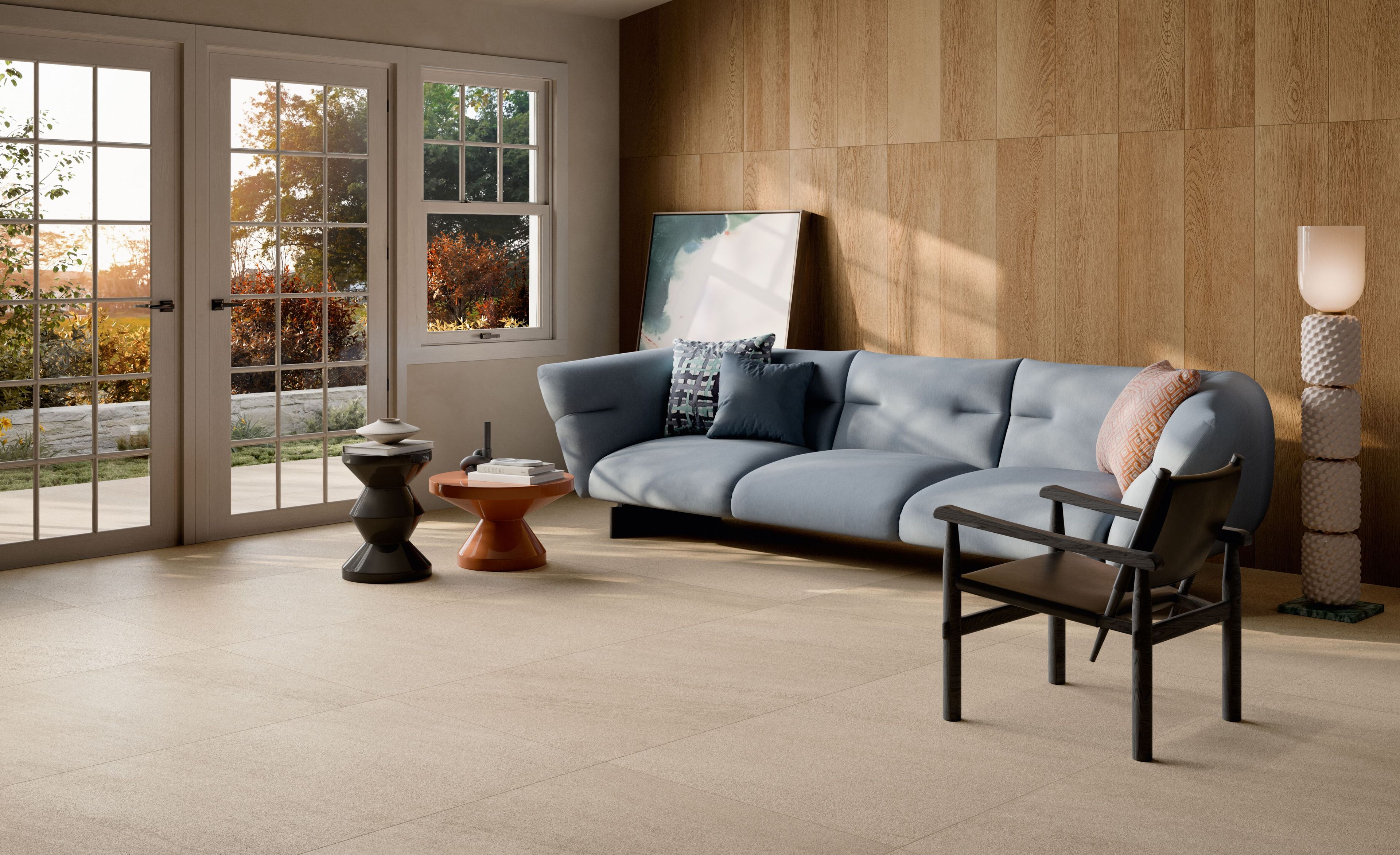 Пол / облицовка керамогранита с эффектом камня CERAMICA SANT'AGOSTINO Windstone ARCH-00072301 - Вид №3