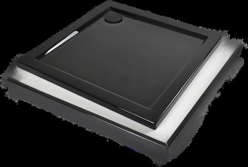 89359648 Экран для душевого поддона Metakam Apart Black квадратный 80x80 см STLM-0995864